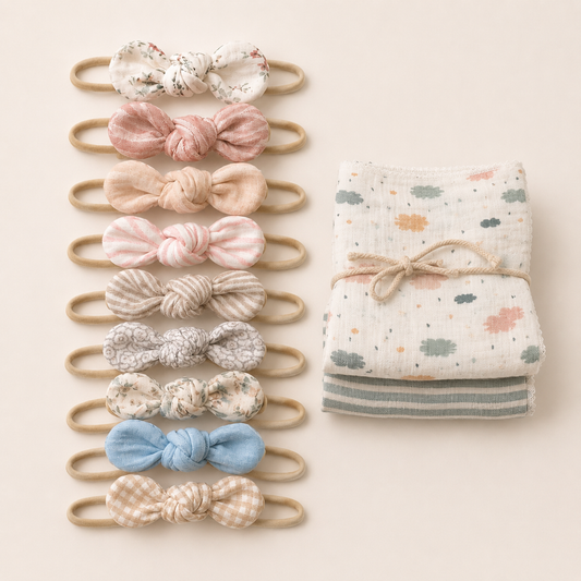Diademas con Goma Lazos-REPUNTS BY RAQUEL