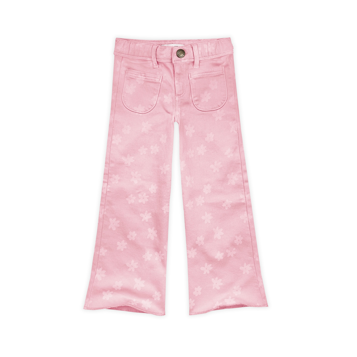 Pantalones FLARE DENIM PANTS DAISIES PRINT -  SPROET & SPROUT