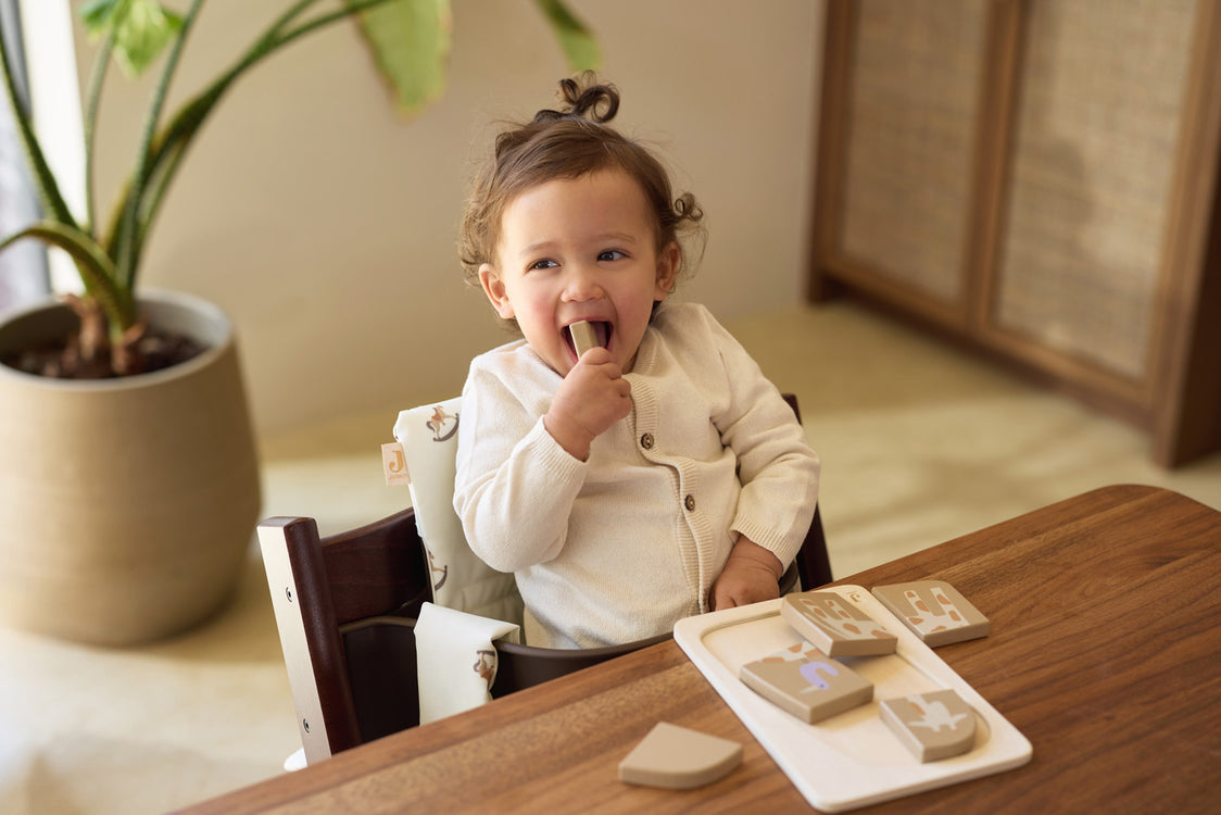 Puzzle de Madera Jungla Jirafa - JOLLEIN