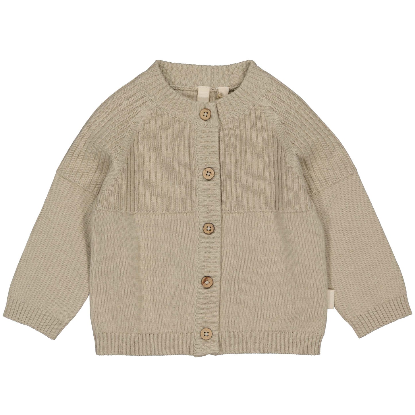 Jersey de punto con botones naturales Lex- STYLE LABELS