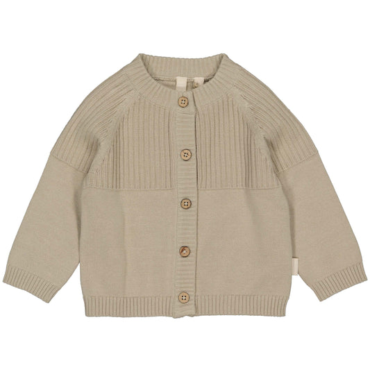 Jersey de punto con botones naturales Lex- STYLE LABELS