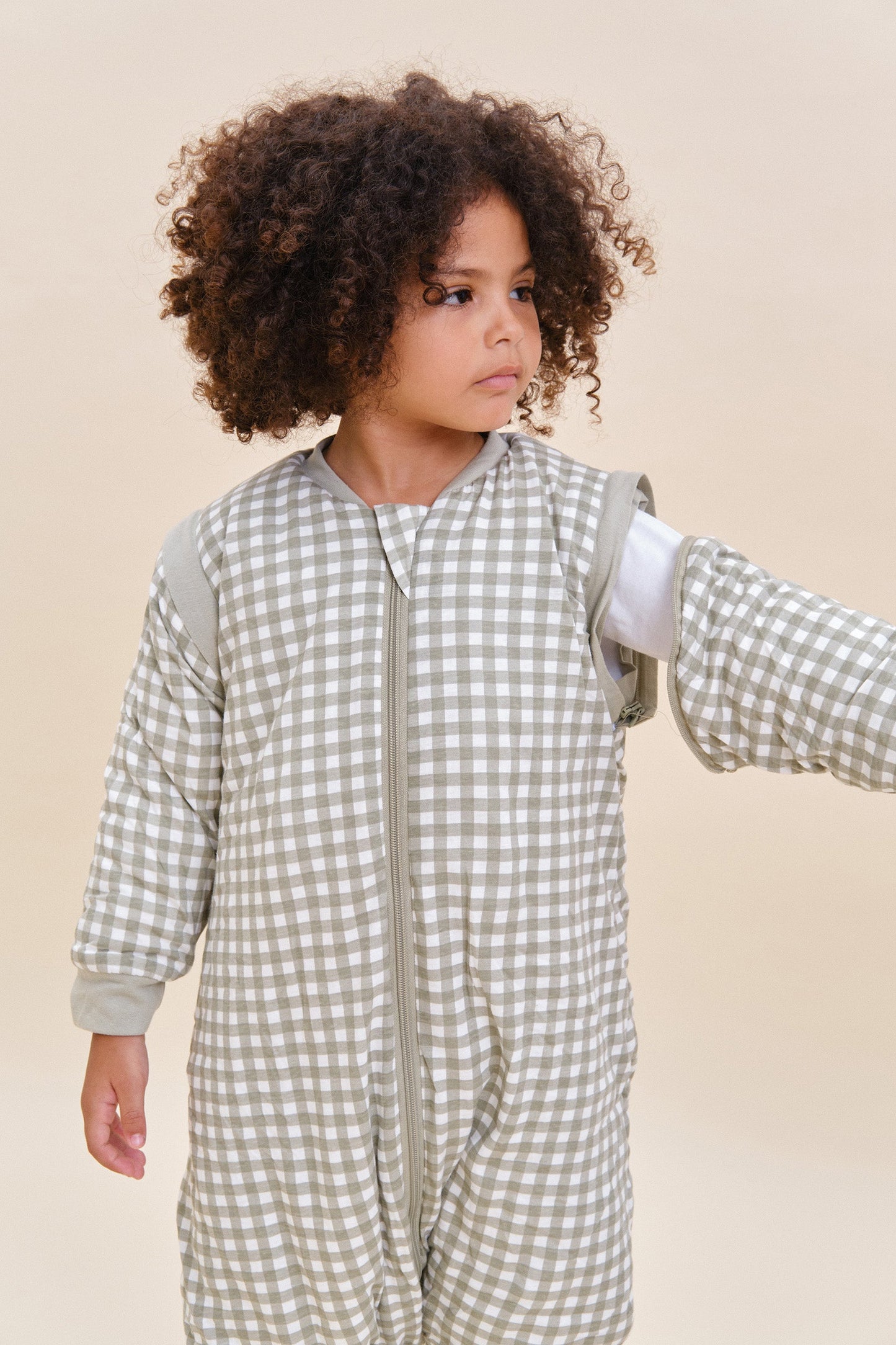 Pijama manta con mangas y calcetines antideslizantes - Mint Tea - TOG 2.5- MOLIS & CO