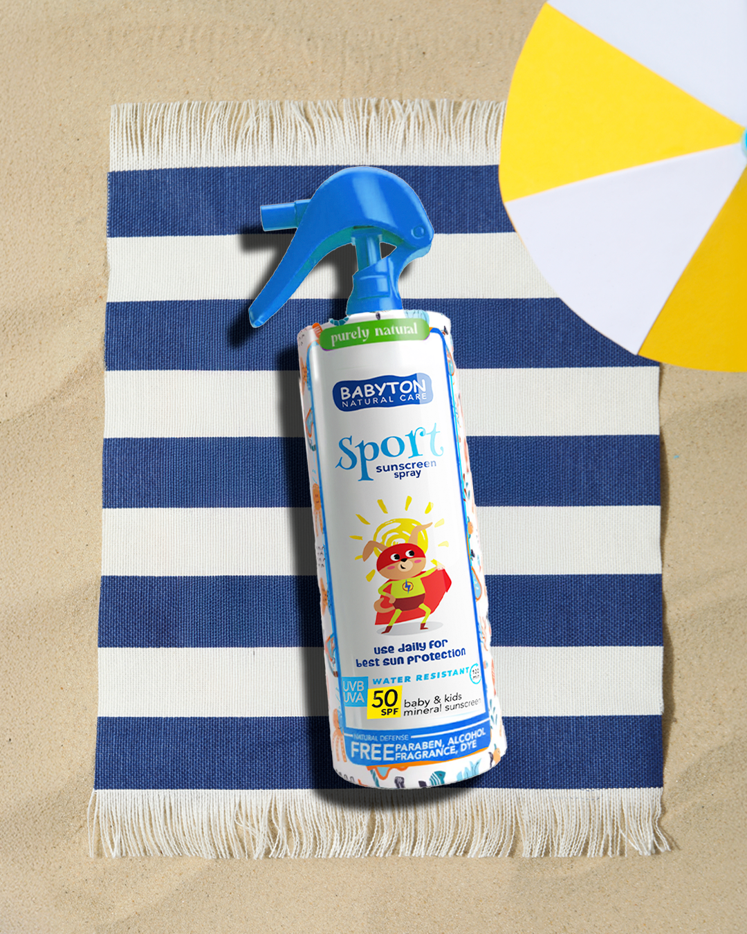 Protector solar natural SPF50- BABYTON