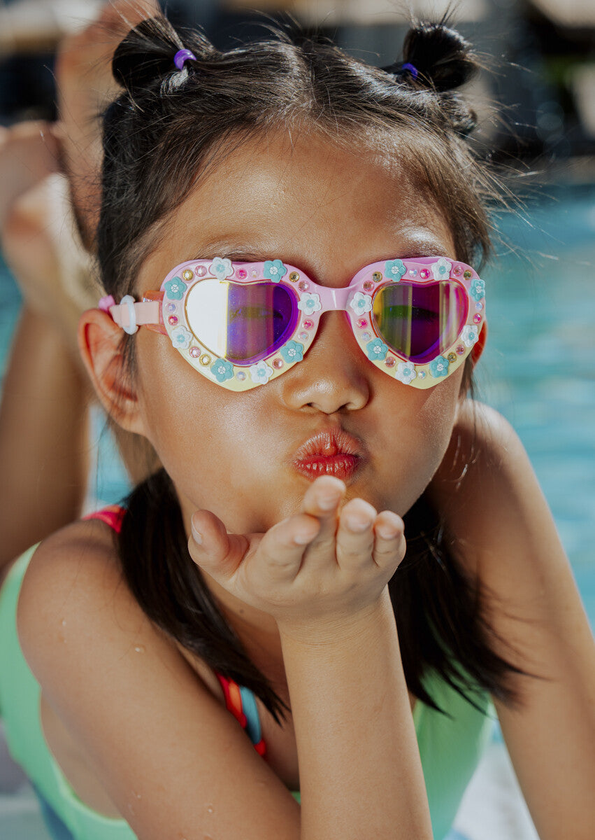 Gafas de Buceo Corazones y Pétalos- BLING