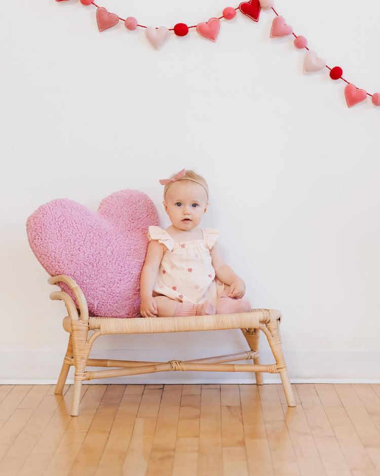 Romper corazones bordados- QUINCY MAE
