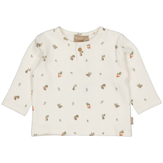 Camiseta con estructura y estampado del bosque Kenley- STYLE LABELS