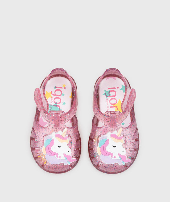 Cangrejera Tobby Unicornio  brillante- IGOR