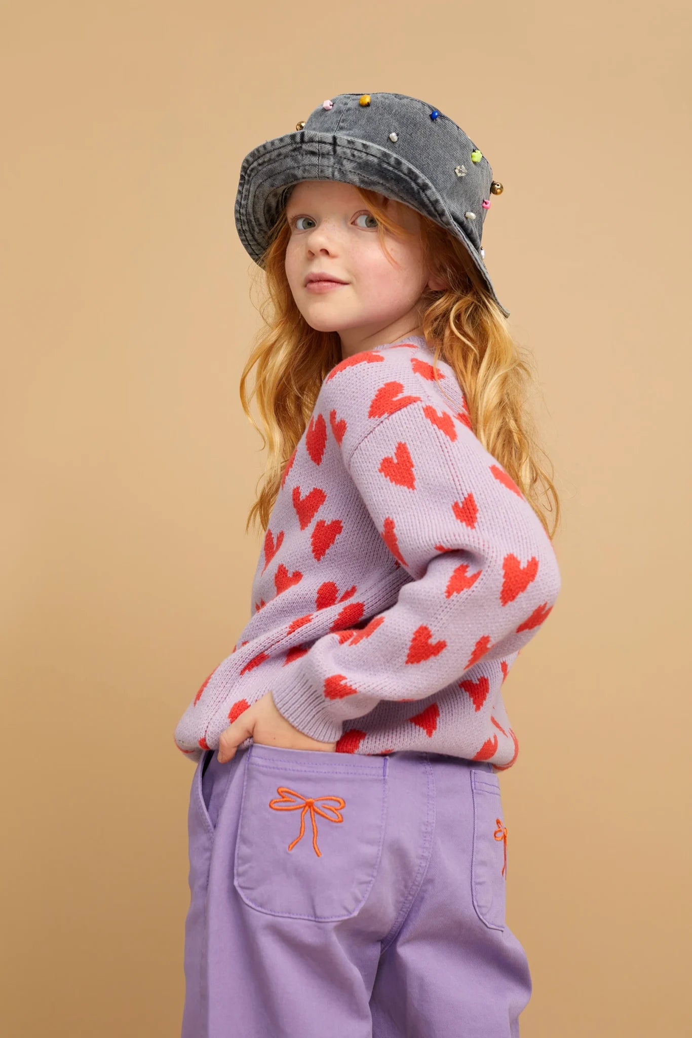 Pantalón denim  chino Lavanda- SPROET & SPROUT