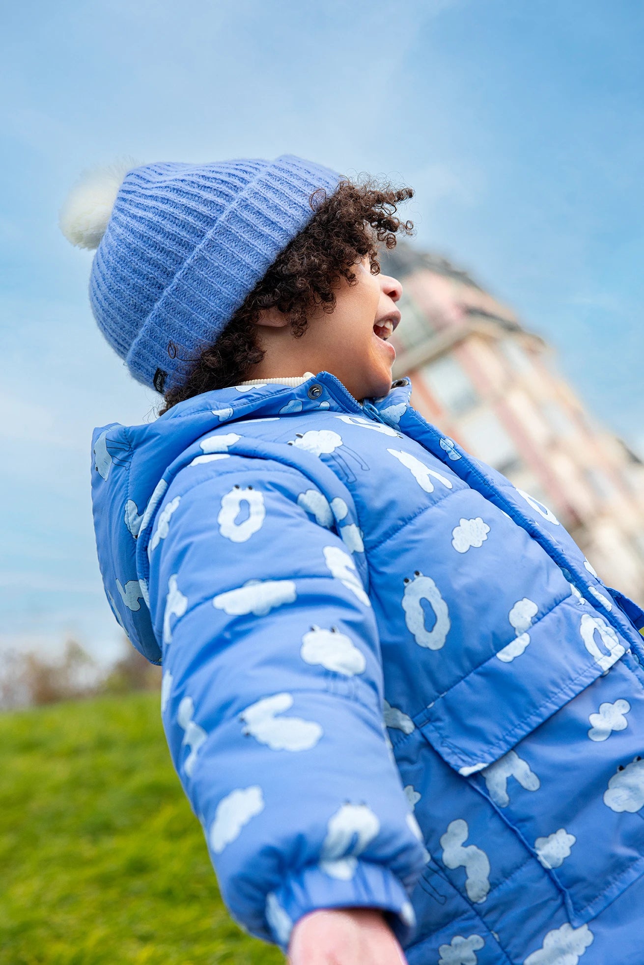 Chaqueta  chaleco letras- SPROET & SPROUT