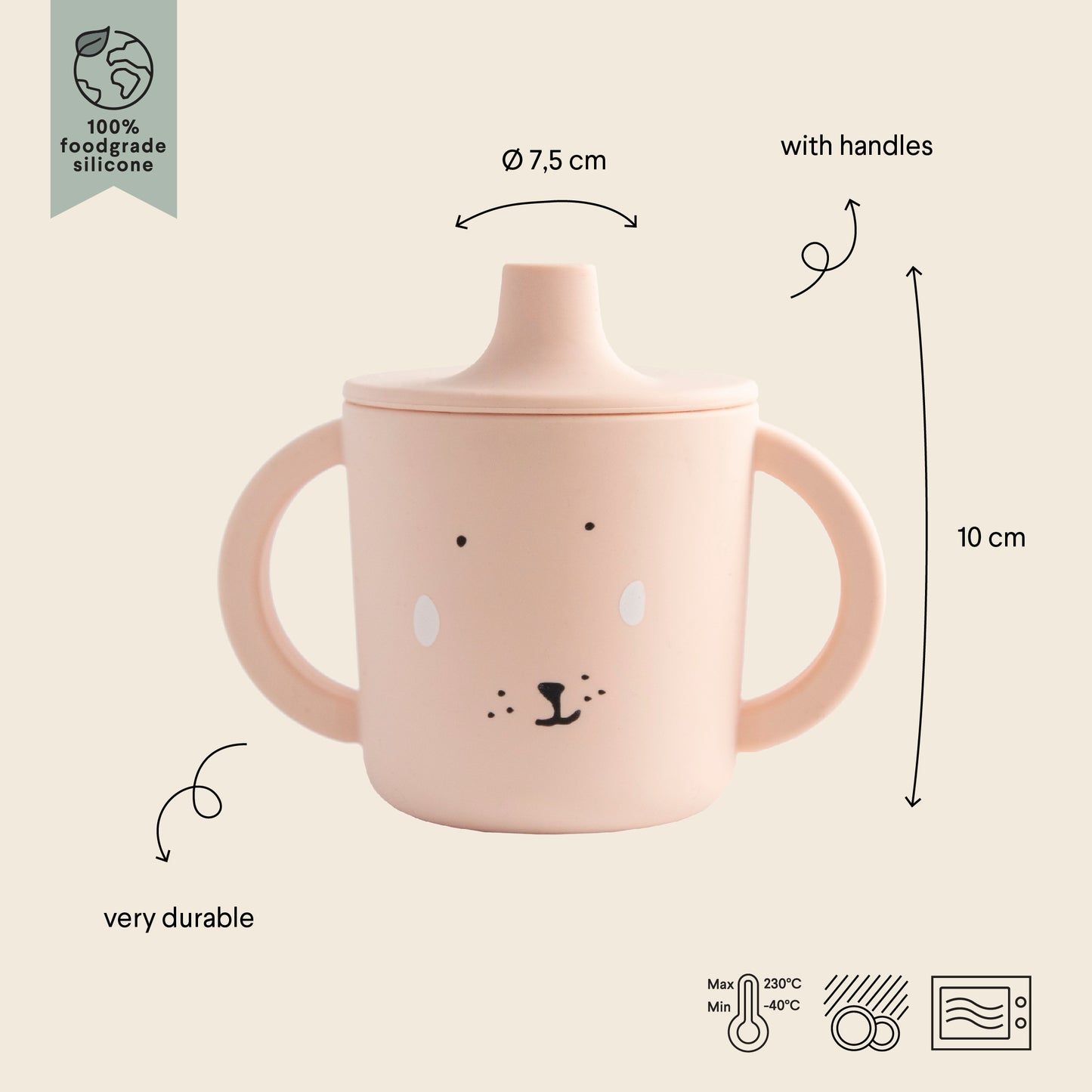 Taza silicona Conejo- TRIXIE