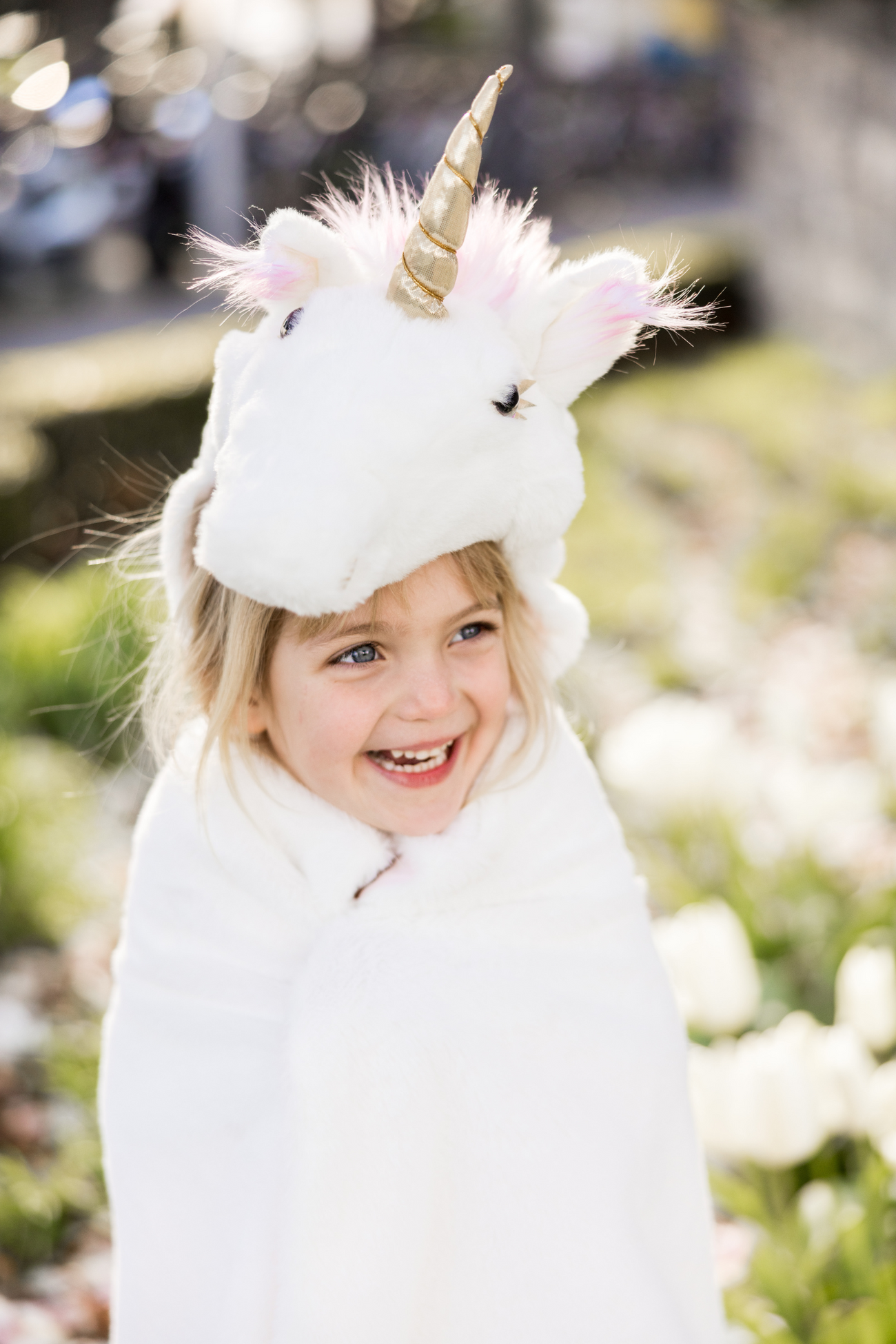 Capa Unicornio blanco - GREAT PRETENDERS