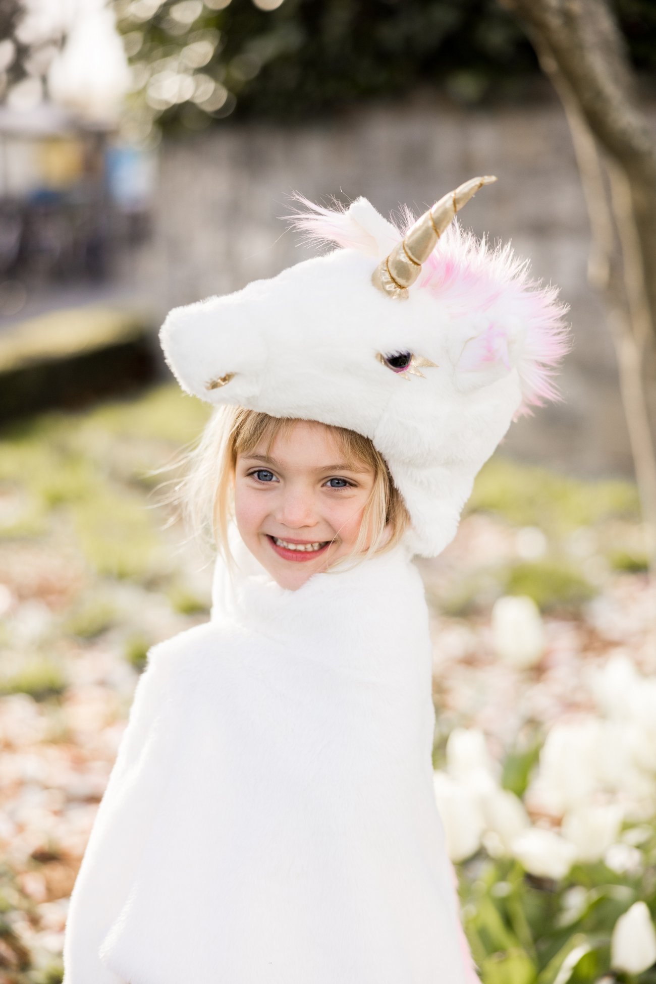 Capa Unicornio blanco - GREAT PRETENDERS