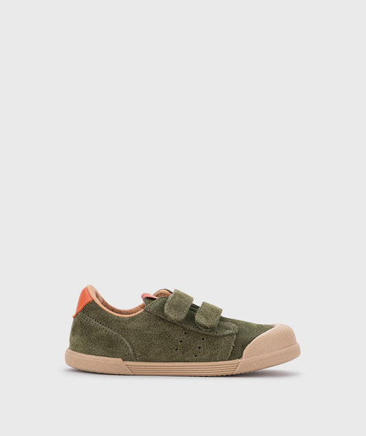 Deportiva Tennis Suede Kaki- IGOR