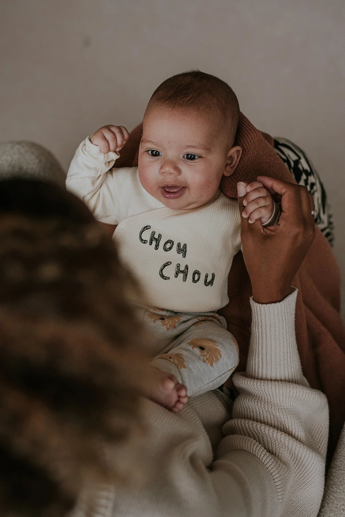 Pantalón de chándal para bebé con estampado de perro- SPROET & SPROUT