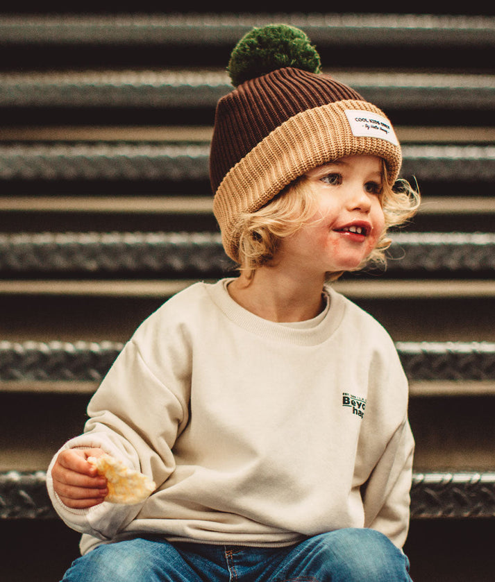 Gorro BLOCK PISTACHIO- HELLO HOSSY