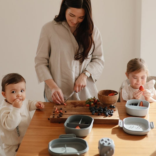 Fiambrera color AZUL- MUSHIE