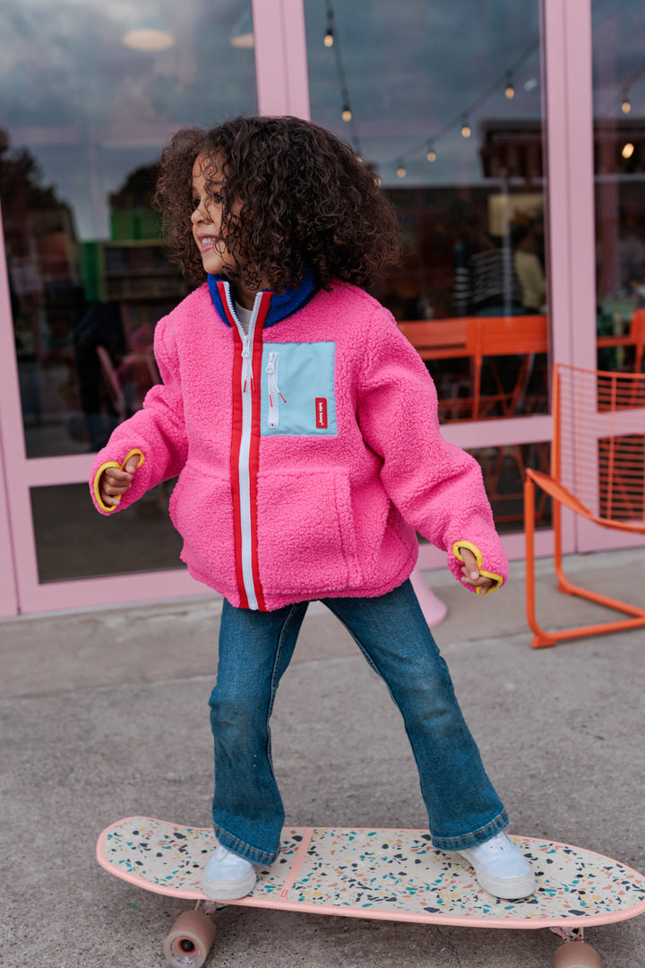 Chaqueta Polar Fucsia- HELLO HOSSY (Copia)
