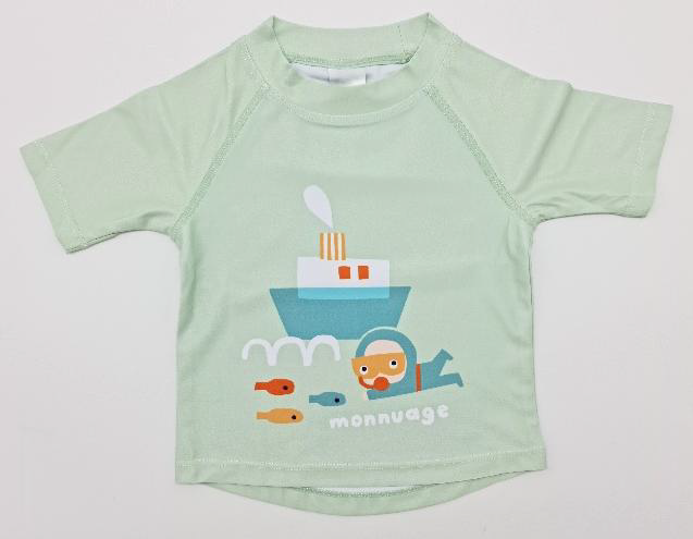Camiseta estampada con protección solar UPF 50+ - MONNUAGE