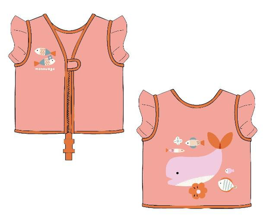 Chaleco Flotabilidad Coral Coral - MONNUAGE
