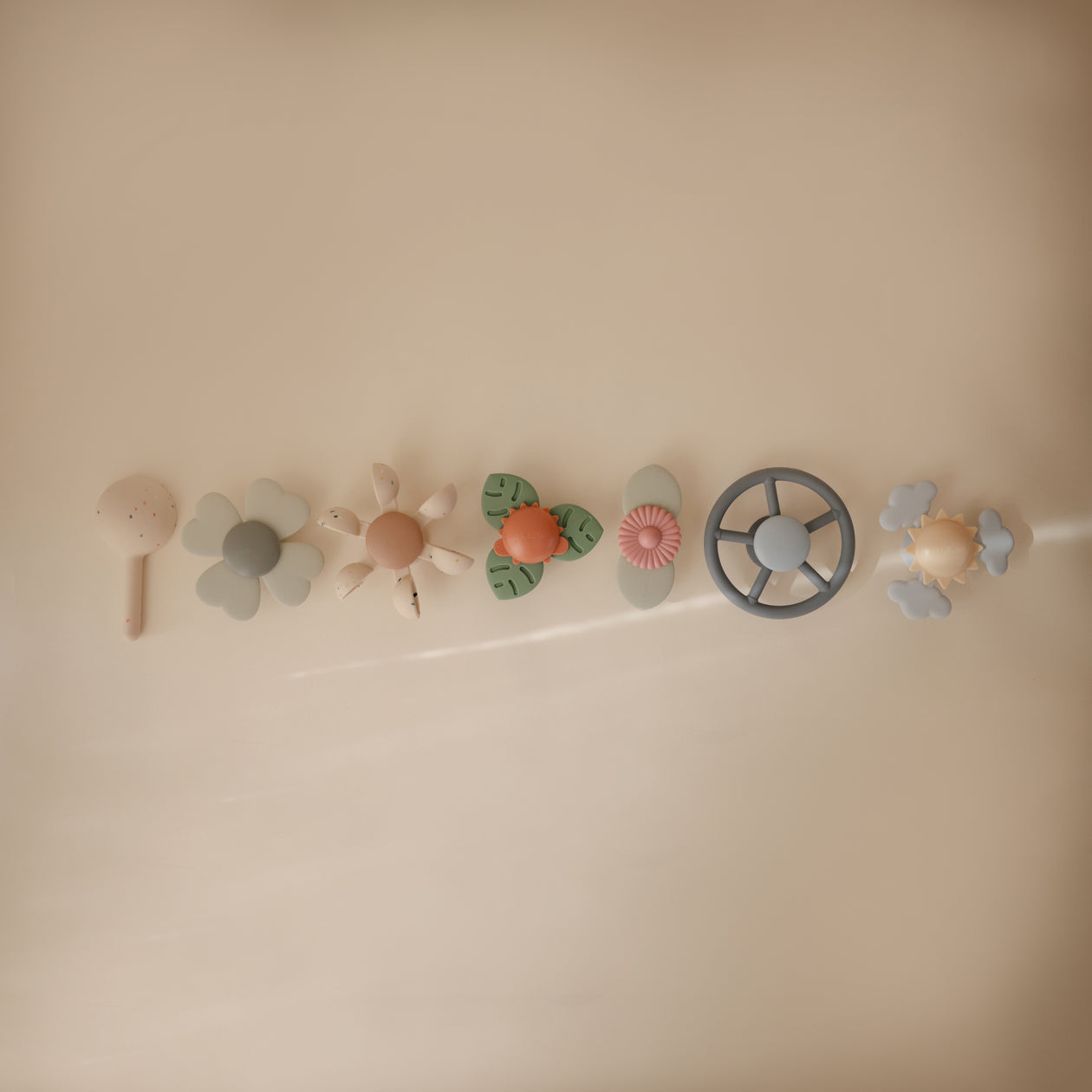 SPINNER CON VENTOSA SOLID SUNSHINE- MUSHIE