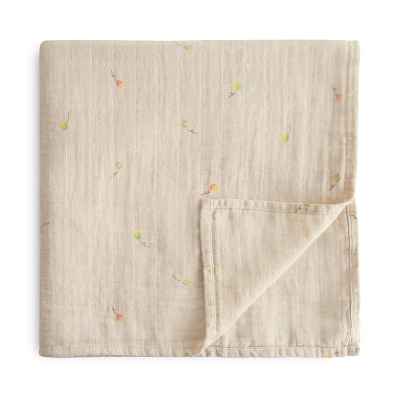 Muselina estampada Cometas- MUSHIE