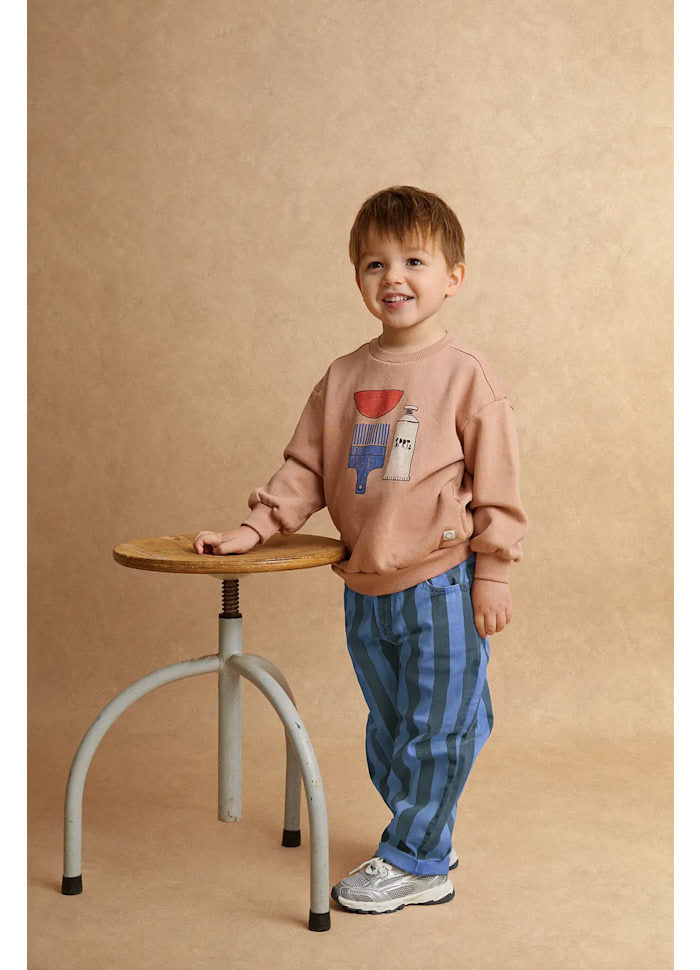 Pantalón Denim a Rayas Azules - SPROET & SPROUT