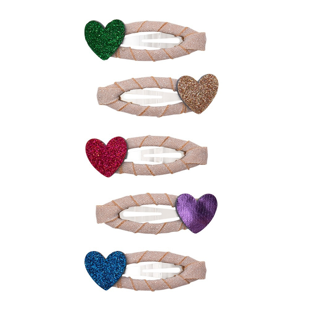 Clips Mini corazones-  MIMI & LULA