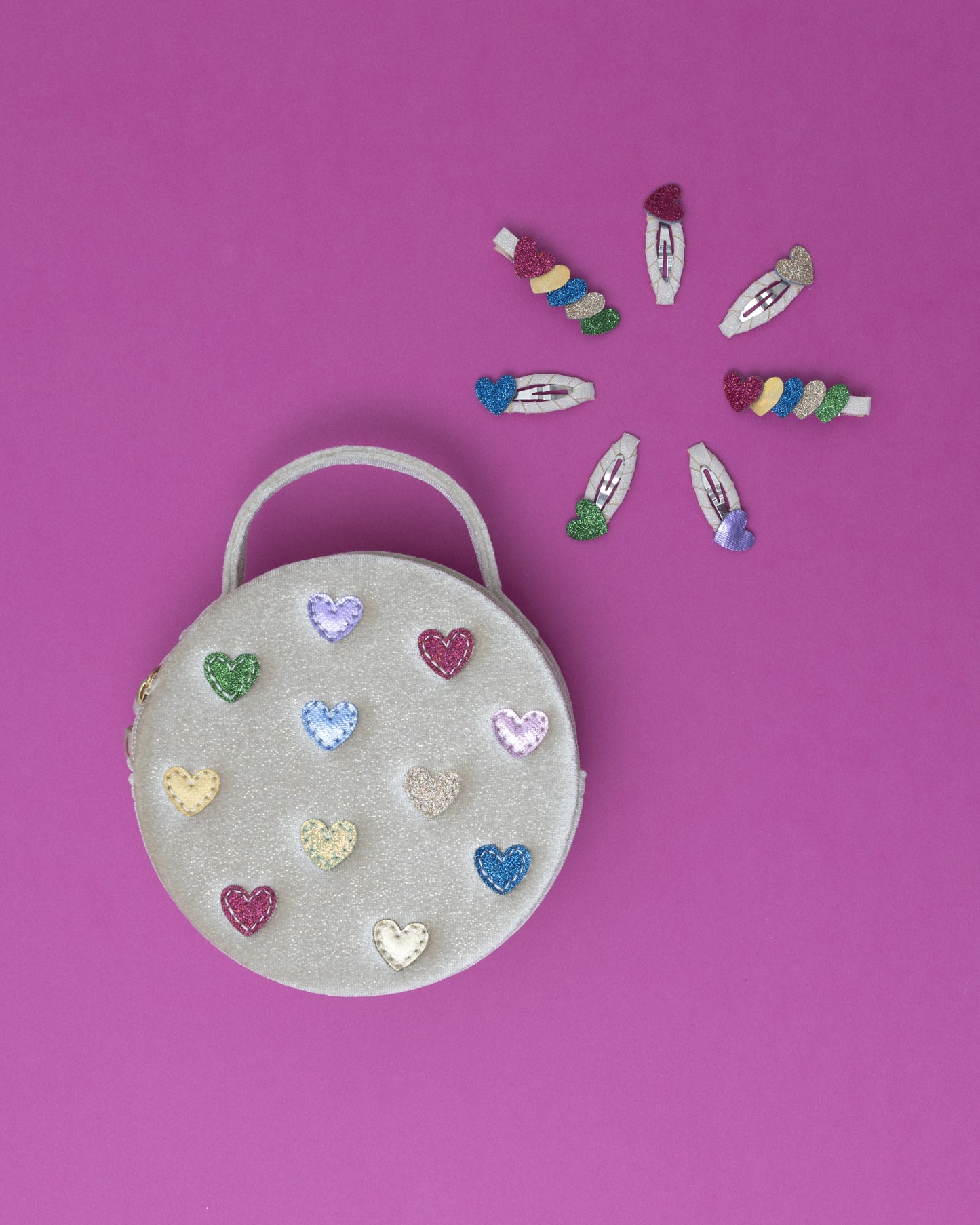 Clips Mini corazones-  MIMI & LULA