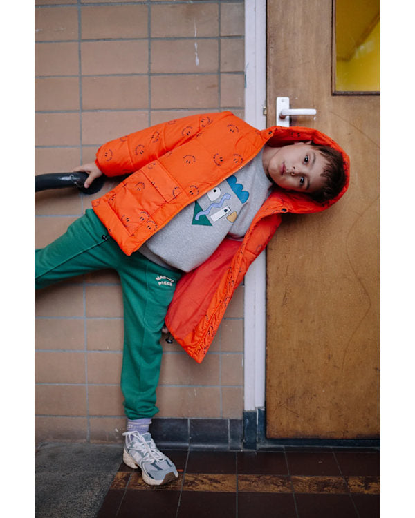 Sudadera Raglan Auto Retrato Gris- SPROET & SPROUT