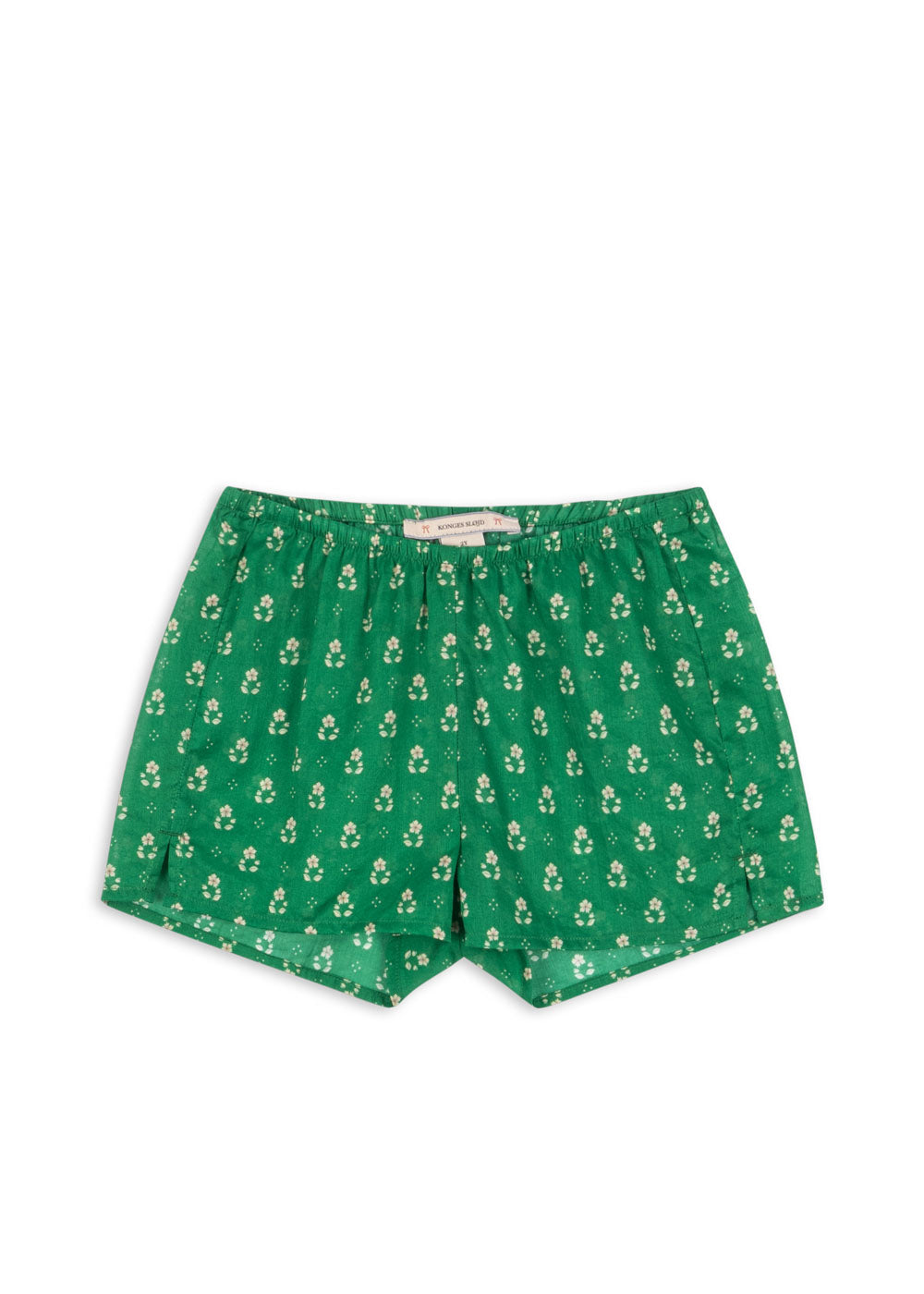 Pantalón Floral Verde  -KONGES SLØJD