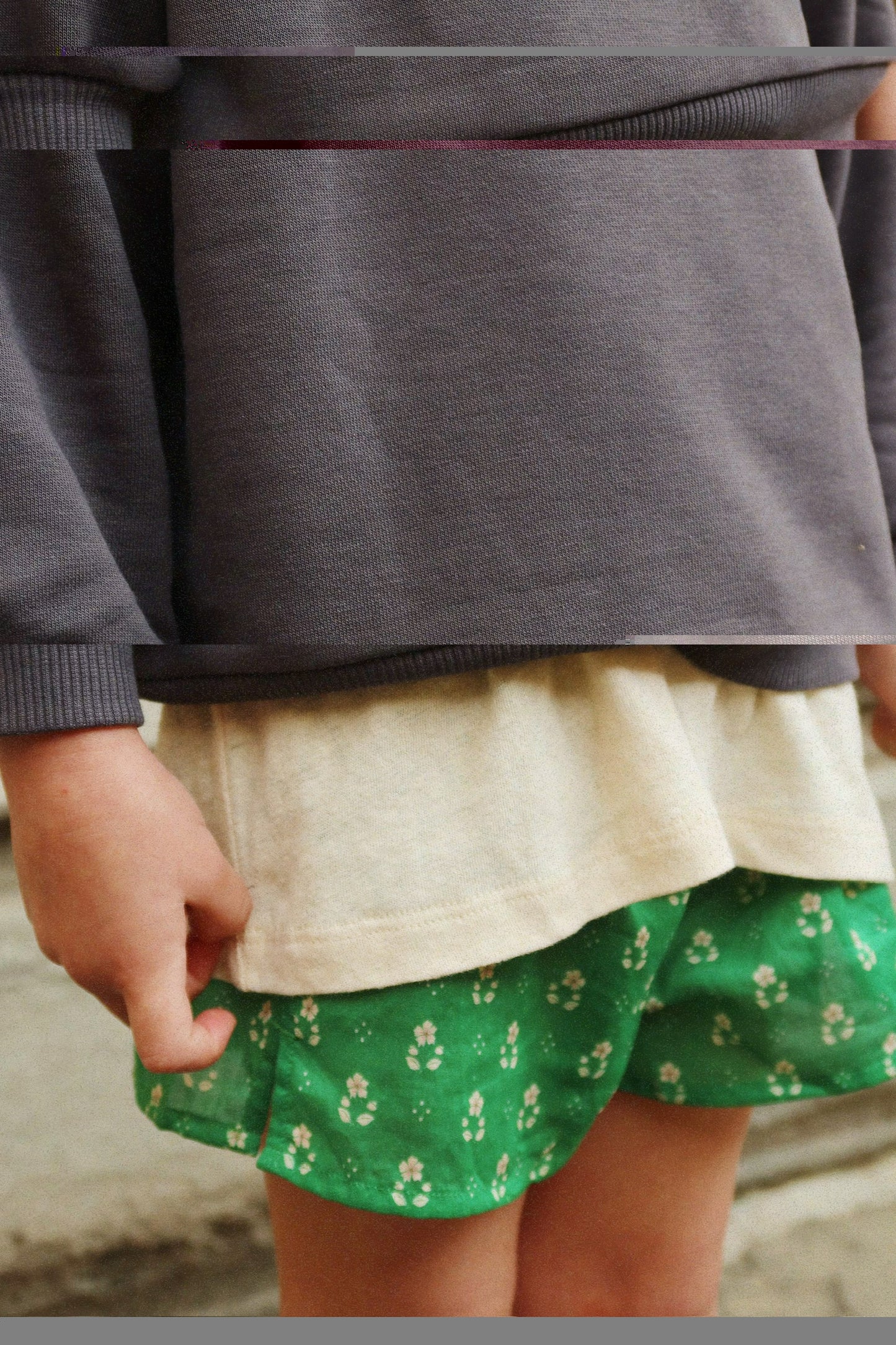 Pantalón Floral Verde  -KONGES SLØJD