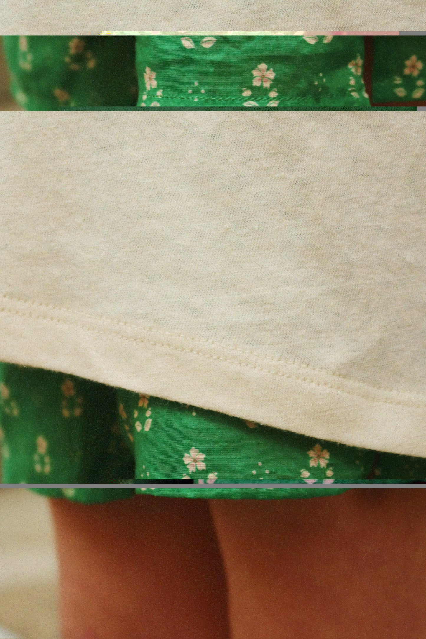 Pantalón Floral Verde  -KONGES SLØJD