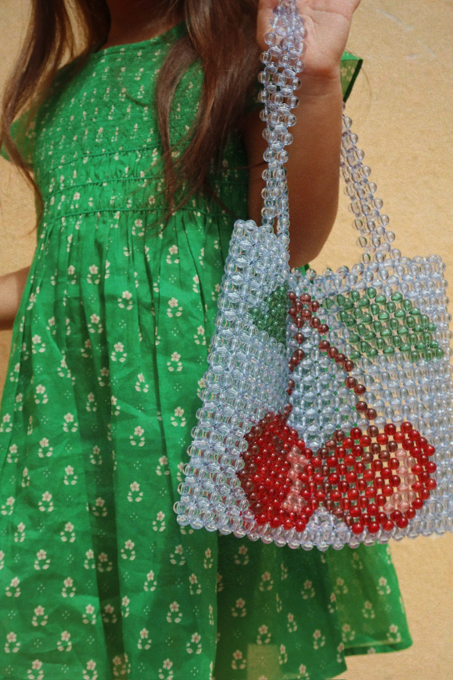 Vestido Floral Verde Cami  -KONGES SLØJD
