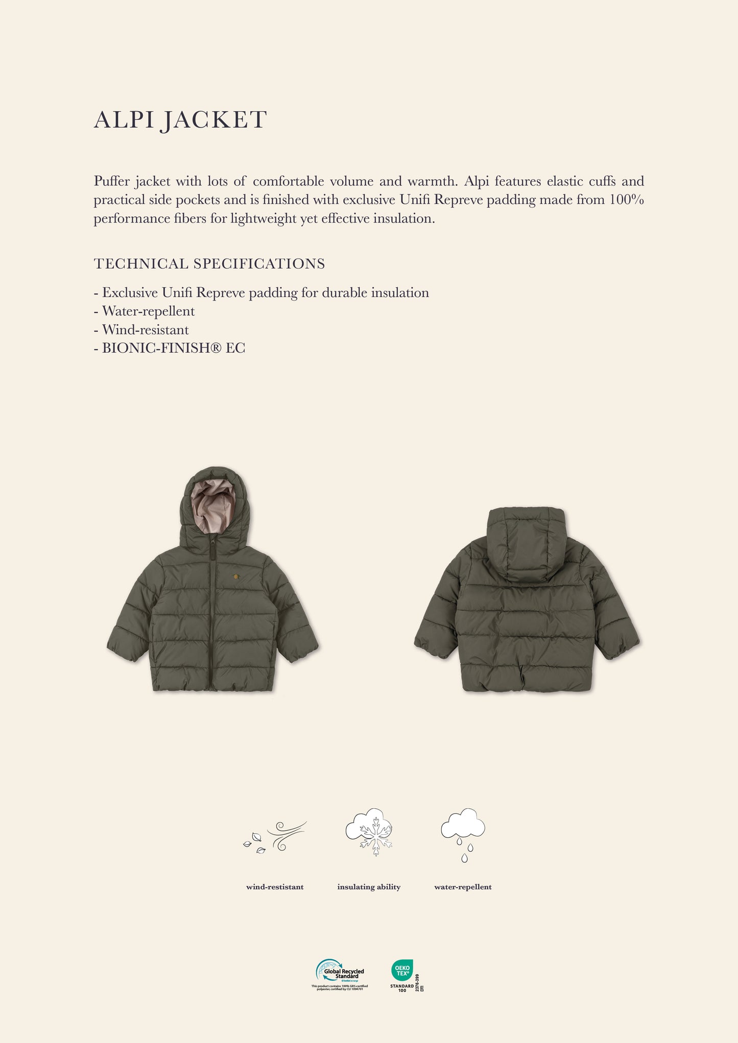 Chaqueta Alpi Limón Kalamata-KONGES SLØJD