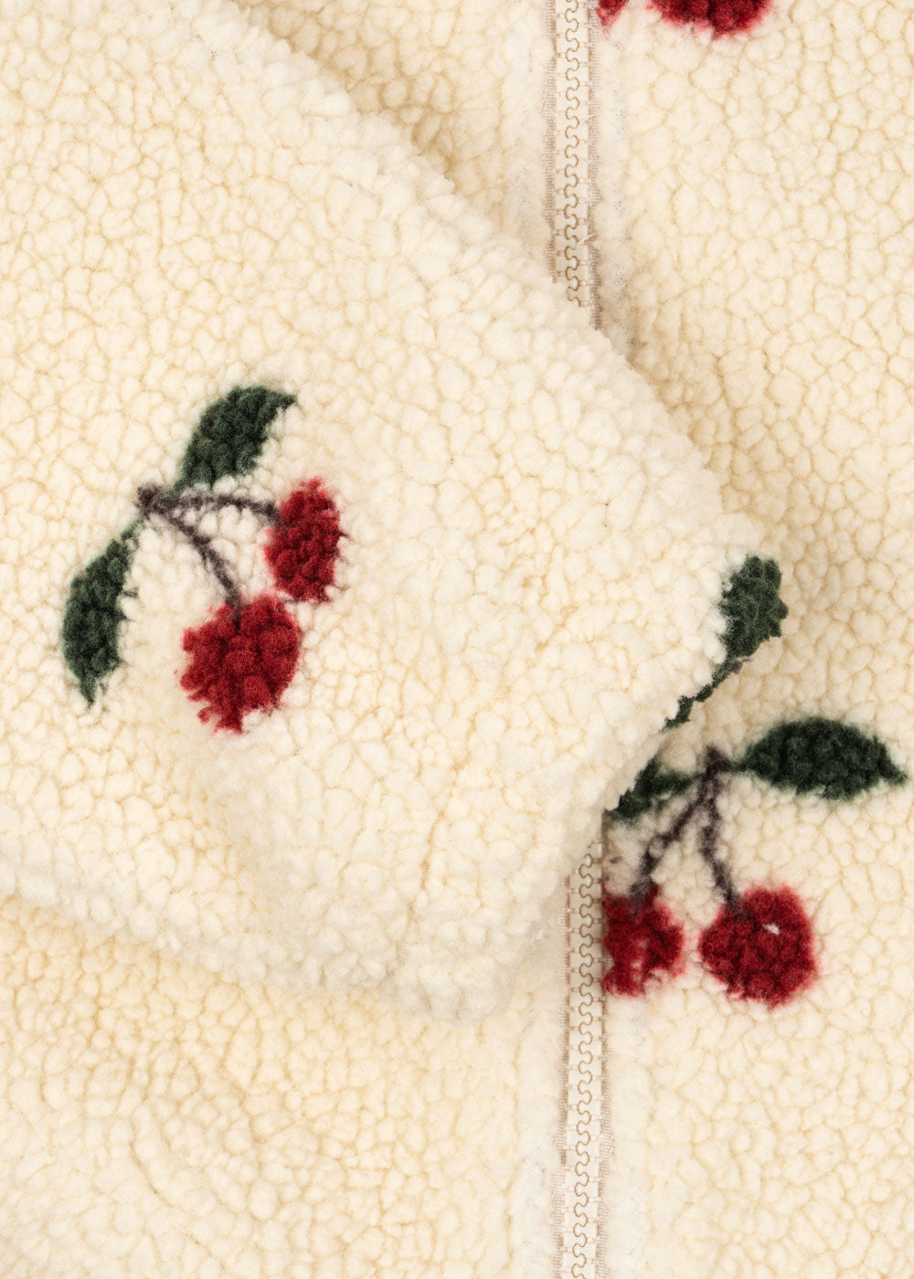 Chaqueta JODY TEDDY Cerezas-KONGES SLØJD