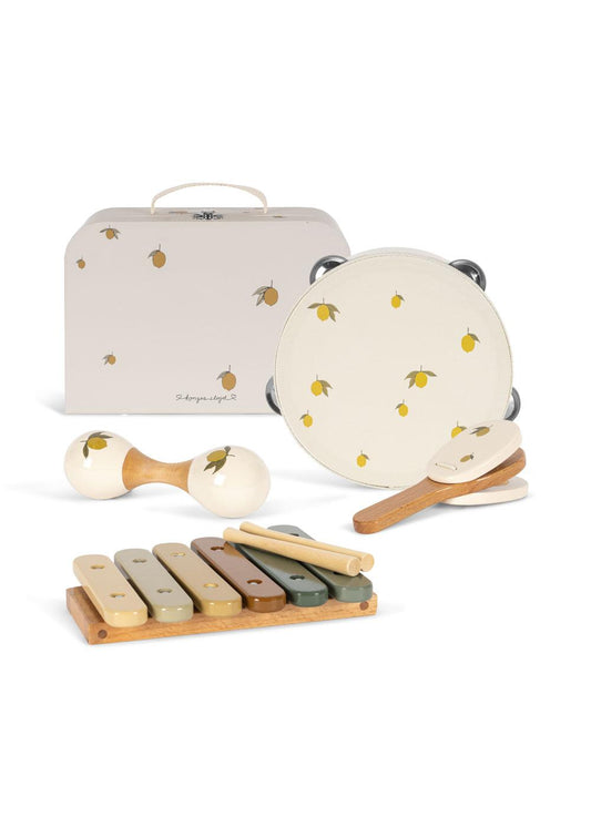 Caja  Musical Brillante  Limón-KONGES SLØJD