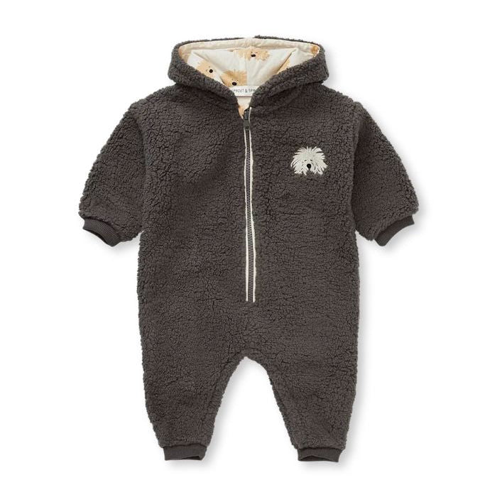 Mono exterior de rizo con capucha- SPROET & SPROUT