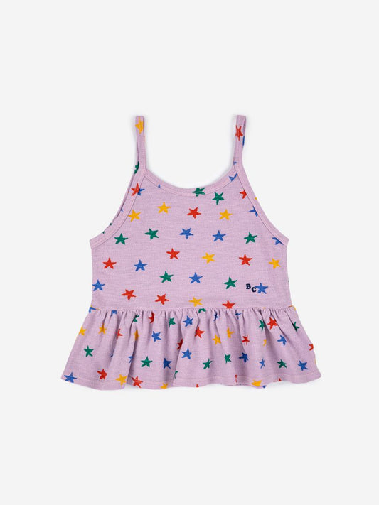 Camiseta de tirantes estampado estrellas multicolor- BOBO CHOSES