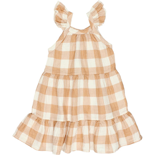 Vestido cuadros vichy- BÚHO