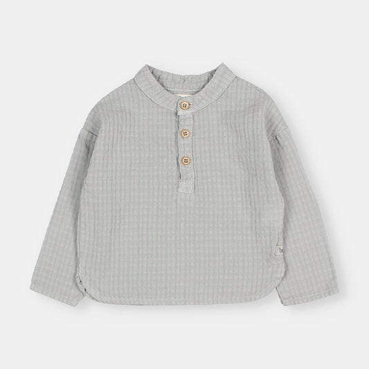 Camisa sheer check- BÚHO