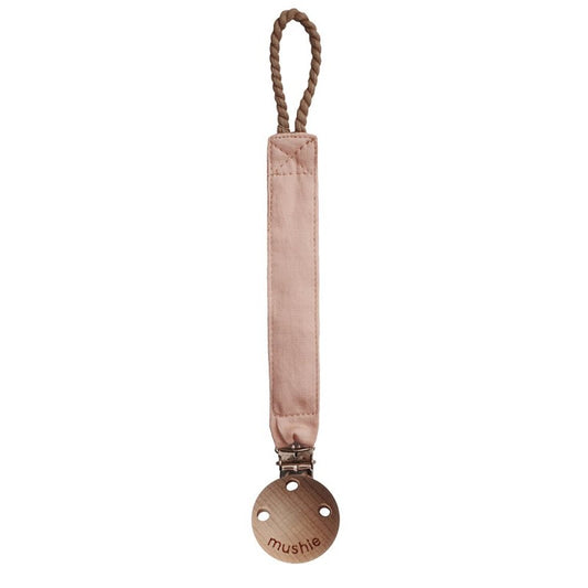 Cadena chupete tejido Blush- MUSHIE
