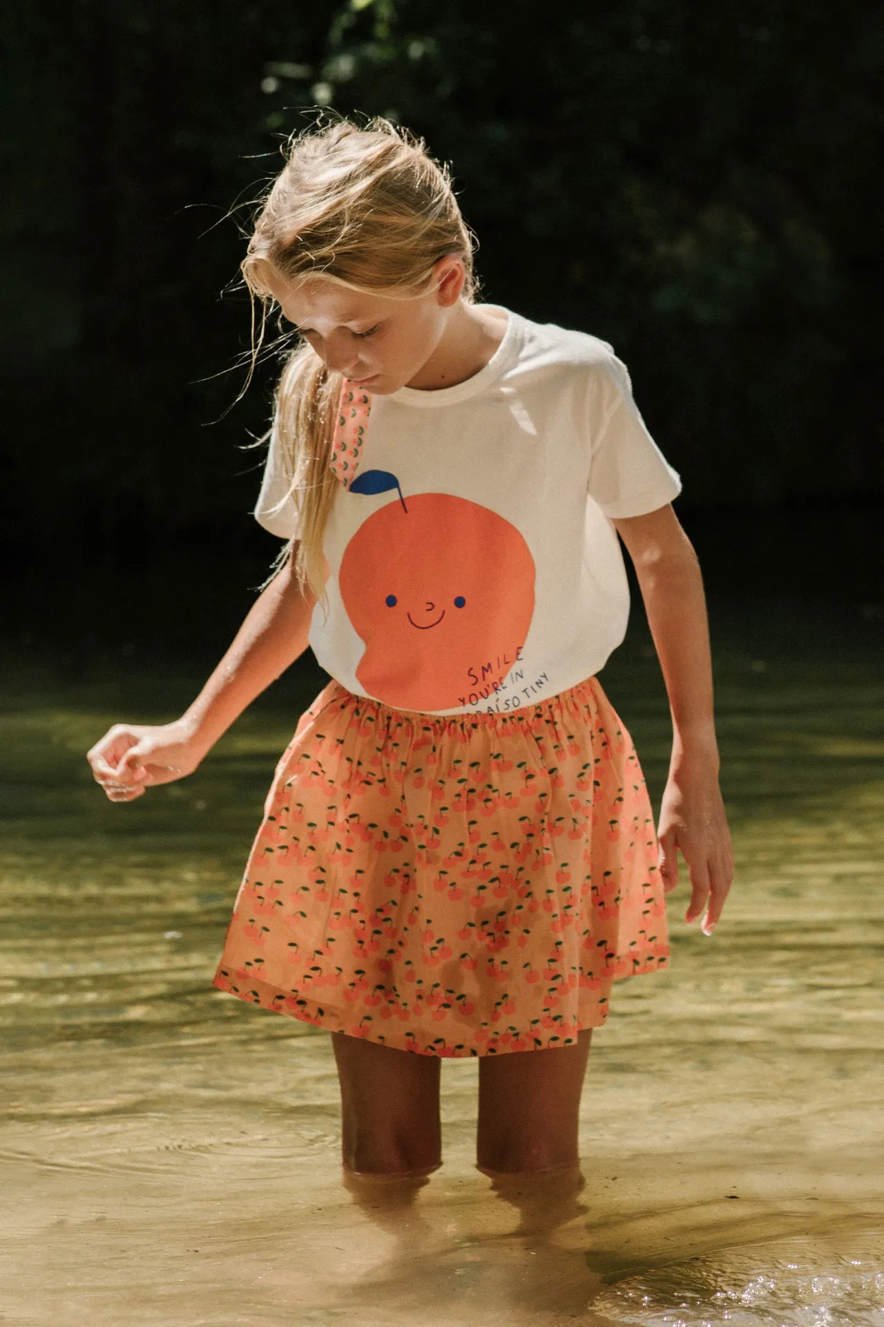 Camiseta Tangerine- TINY COTTONS